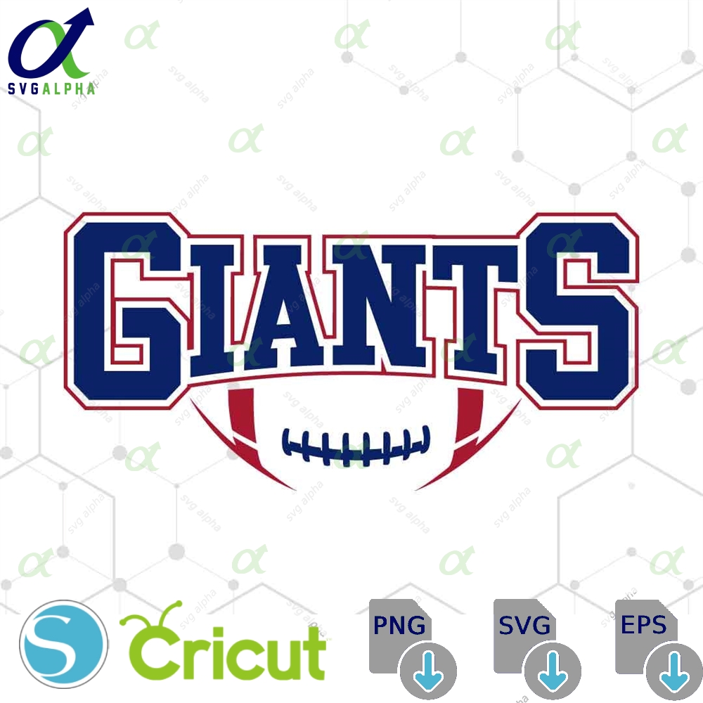 Giants Football Svg Png Football Svg Sports Svg Football Shirt Giants Mascot Svg Giants Cheer Svg Sublimation Designs